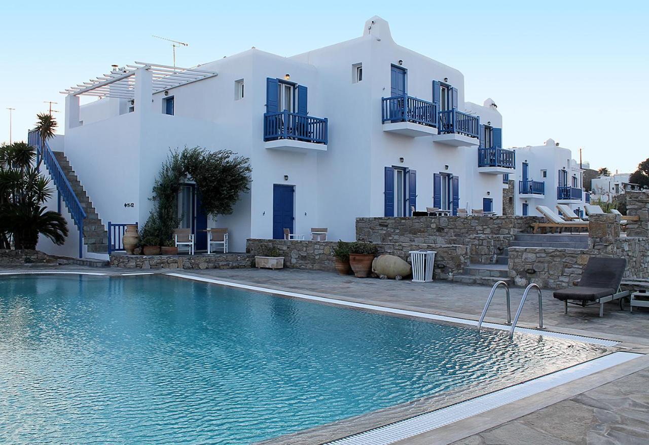 Vienoula's Garden Hotel Mykonos Town Exterior foto